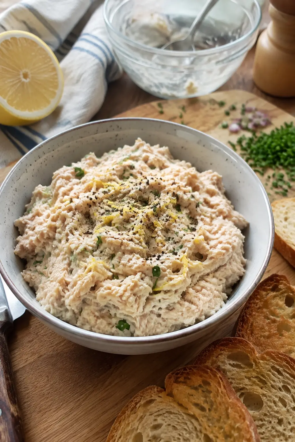 Rillettes de thon maison au citron - Facile fait maison