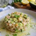Tartare de crevettes avocat citron - Facile fait maison