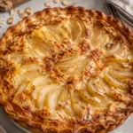 Tarte bourdaloue aux poires et amandes - Facile fait maison