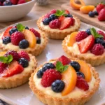 Tartelettes individuelles aux fruits d'été - Facile fait maison