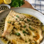 Aile de raie aux câpres et beurre noisette - Facile fait maison