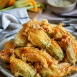 Beignets de fleurs de courgette - Facile fait maison