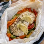 Filet de cabillaud en papillote - Facile fait maison