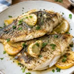 Filet de daurade à la plancha au citron - Facile fait maison