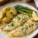 Filet de sole au four au beurre blanc - Facile fait maison