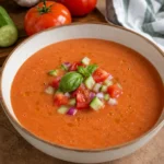 Gaspacho andalou aux tomates fraîches - Facile fait maison