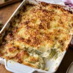 Gratin de cardons lyonnais à la béchamel - Facile fait maison