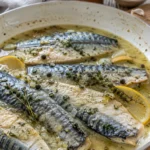 Maquereau au vin blanc et aromates - Facile fait maison