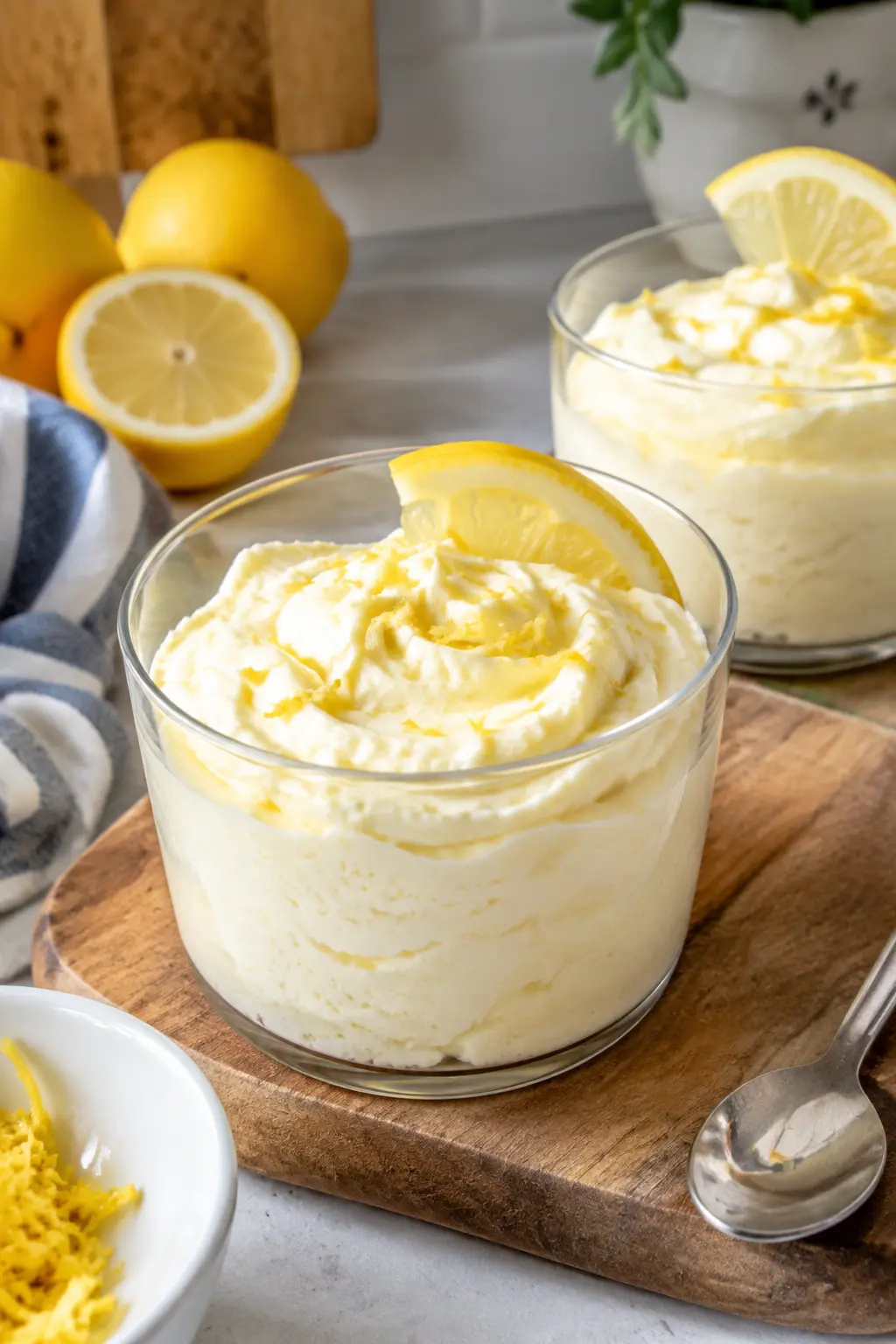 Mousse au citron jaune légère et aérienne - Facile fait maison
