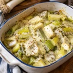 Poireaux à la crème et moutarde à l'ancienne - Facile fait maison