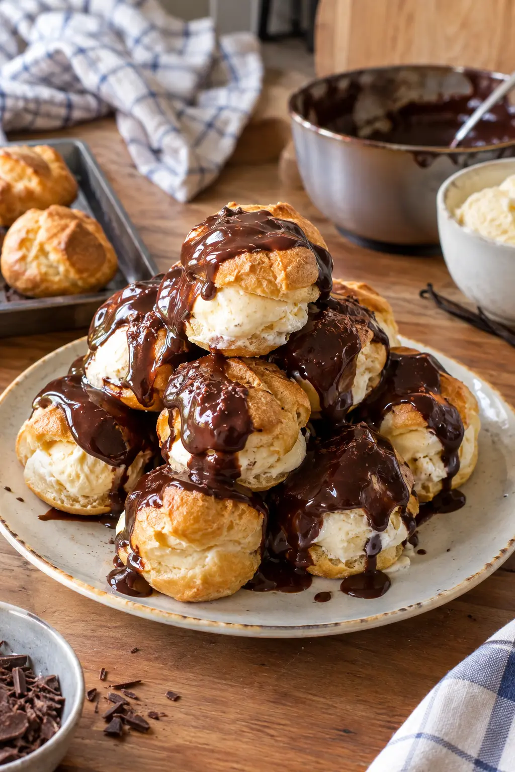 Profiteroles au chocolat - Facile fait maison