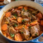 Sauté de veau marengo aux carottes - Facile fait maison