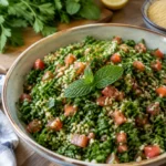 Taboulé libanais au persil et menthe - Facile fait maison