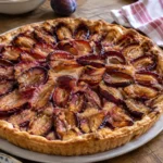 Tarte aux quetsches alsacienne traditionnelle - Facile fait maison