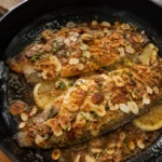Truite aux amandes à la poêle - Facile fait maison