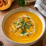 Velouté de butternut au curry - Facile fait maison