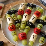 Brochettes de fruits d'Halloween - Facile fait maison