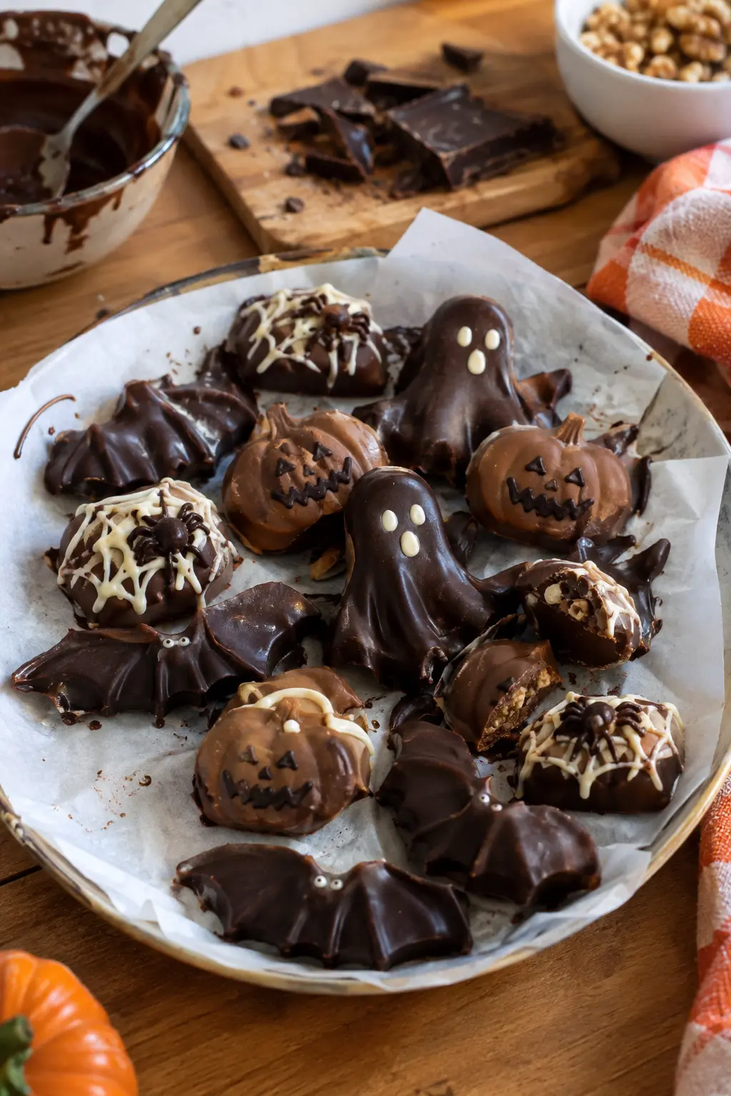 Chocolats d'Halloween maison - Facile fait maison