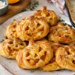 Feuilletés d'Halloween au potiron et fromage - Facile fait maison