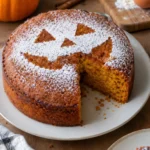 Gâteau à la citrouille d'Halloween - Facile fait maison