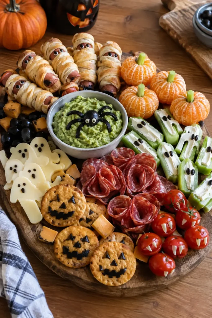 Planche apéritive d'Halloween - Facile fait maison