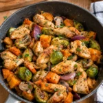 Poulet sauté aux légumes d'automne - Facile fait maison
