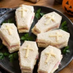 Sandwiches cercueils d'Halloween - Facile fait maison