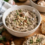Tartinade de champignons et noisettes - Facile fait maison