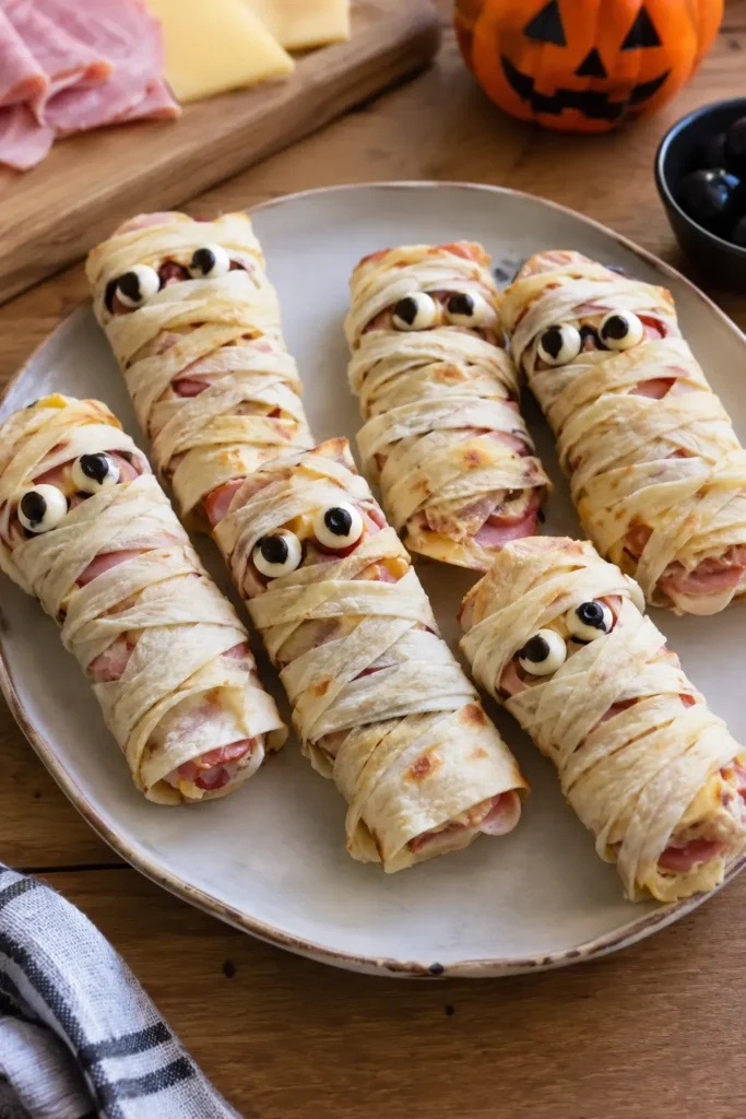 Wraps momies d'Halloween - Facile fait maison